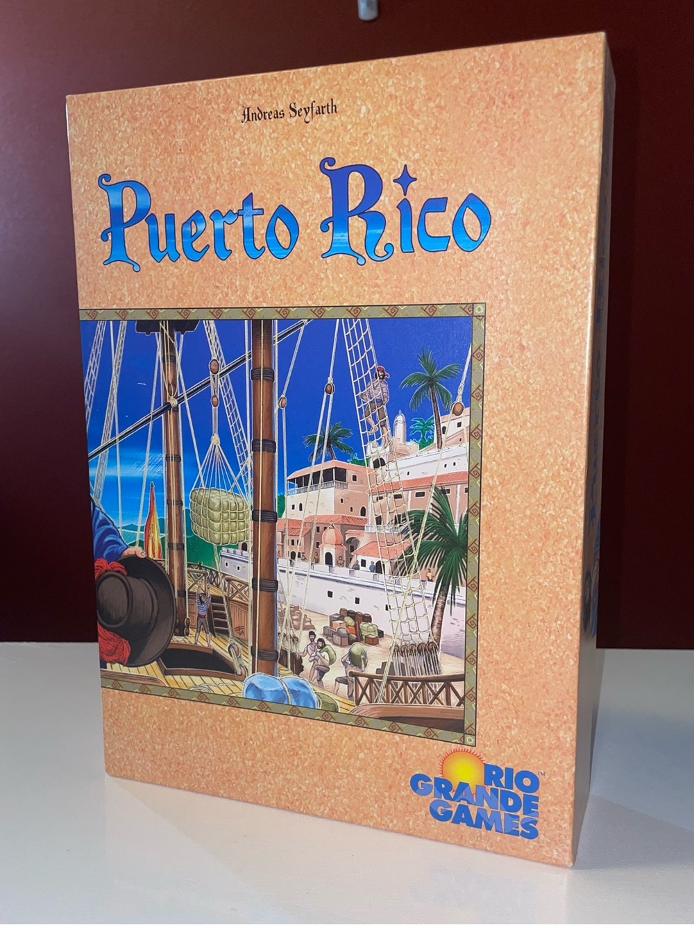 Puerto Rico Strategy Board Game by Andreas Seyfarth 2002 Rio Grande Games